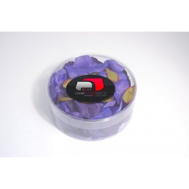 Silk Rose Petals Aubergine