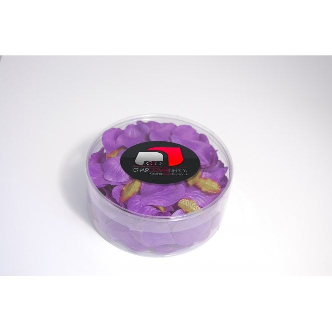 Silk Rose Petals Purple