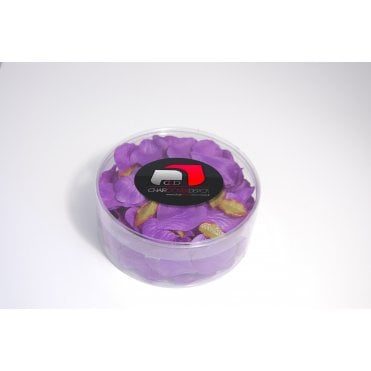 Silk Rose Petals Purple