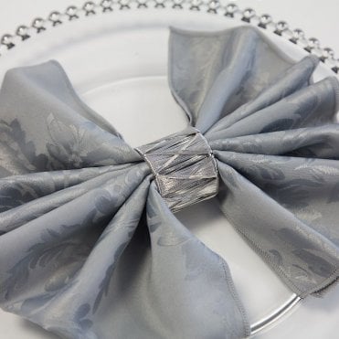 Silver Wire Cross Napkin Ring 06 Pack 5588-02 Silver