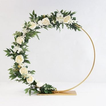 Single Circle Arbour Gold