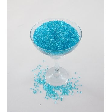 Small Table Scatter Crystals 5mm Tiffany Blue - 1kg