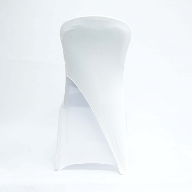 Spandex Chair Cap – NOT Full Cover – Angled Ivory (Top Only)