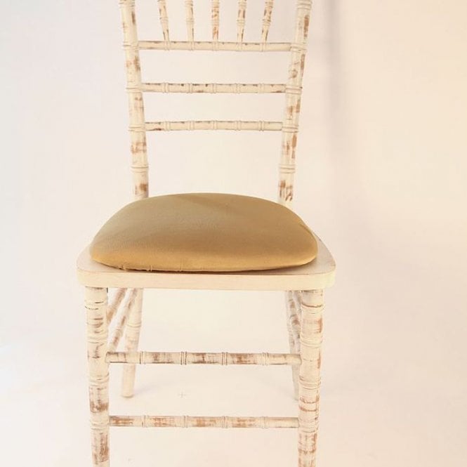 Spandex Seat Pad Cover Gold