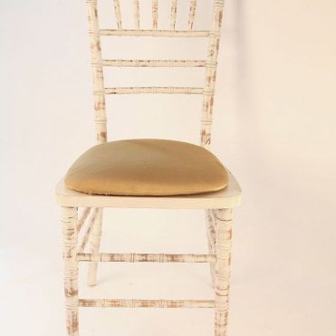 Spandex Seat Pad Cover Gold