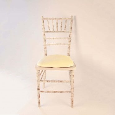 Spandex Seat Pad Cover Ivory