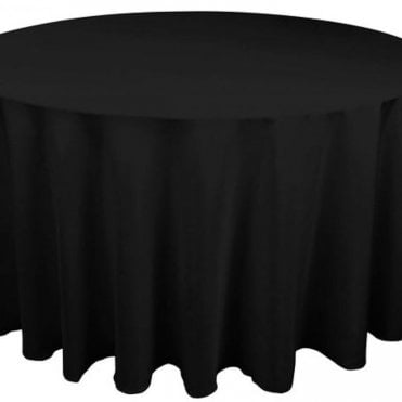 Spun Poly 108 Cloth Black