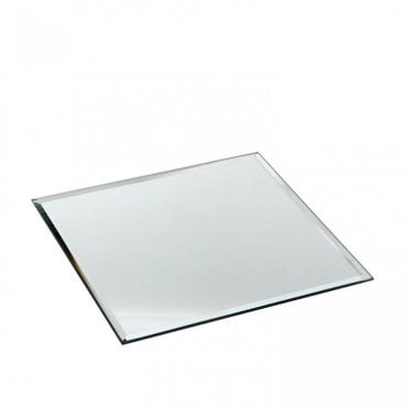 Square Mirror Plate 25cm