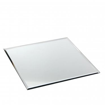 Square Mirror Plate 30cm