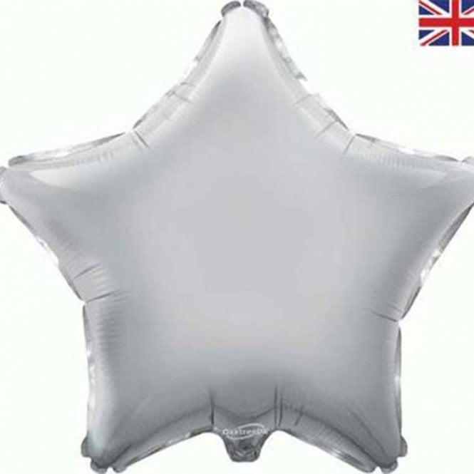 Star Balloon Silver