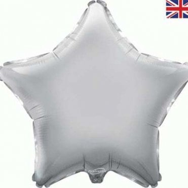 Star Balloon Silver