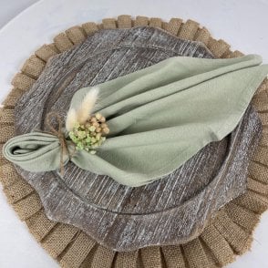 Stonewash Napkins Sage