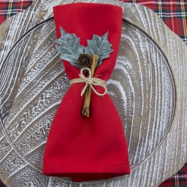 Table Napkins Red