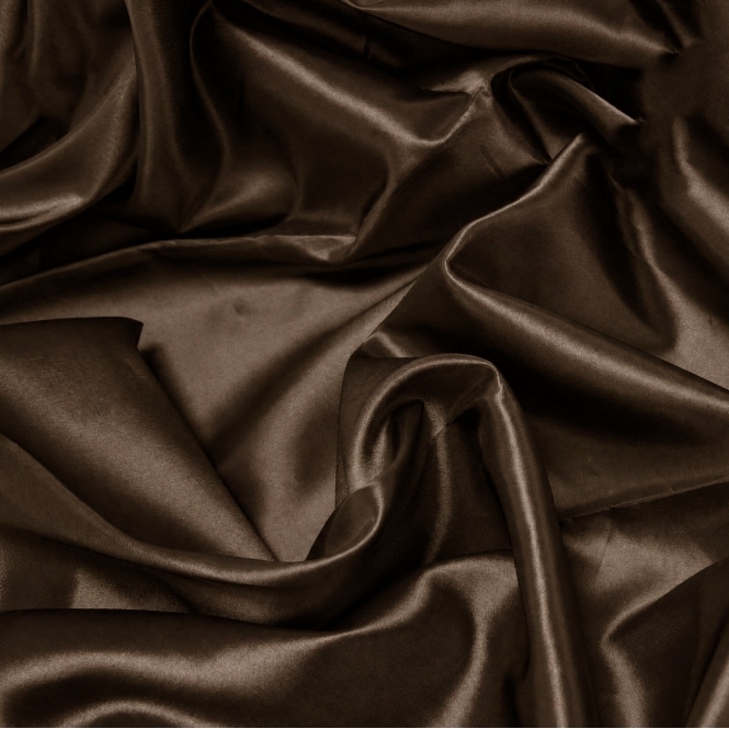 Taffeta Fabric Brown
