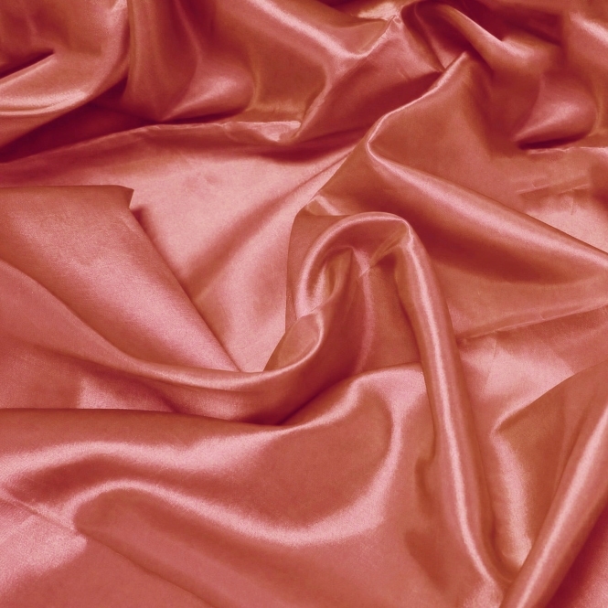 Taffeta Fabric Fiesta Coral