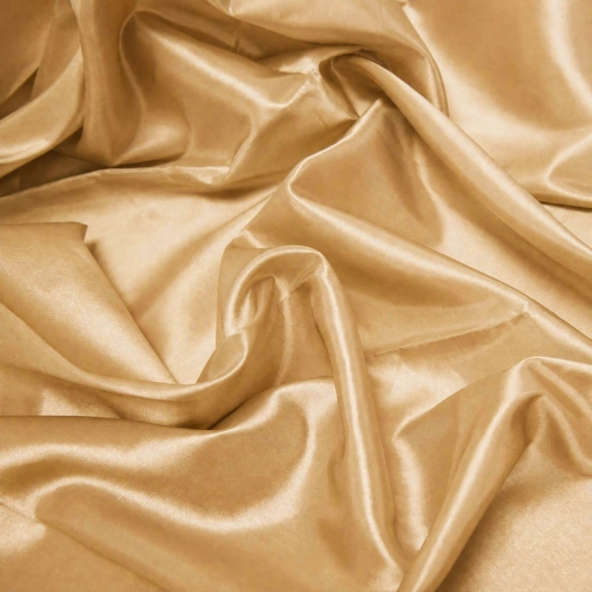 Taffeta Fabric Light Gold