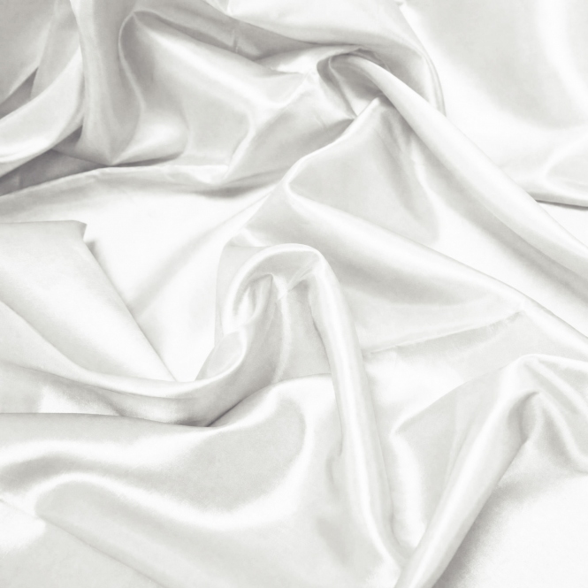 Taffeta Fabric White