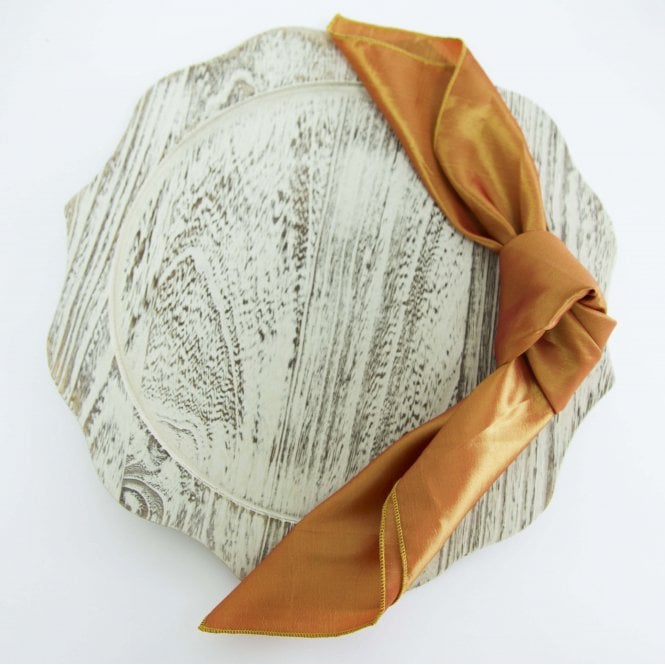 Taffeta Napkin Burnt Orange