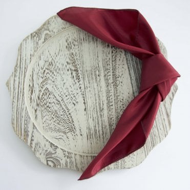 Taffeta Napkin Dark Red