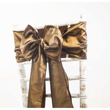Taffeta Sash Brown - Pack of 100