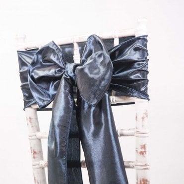 Taffeta Sash Navy - Pack of 100