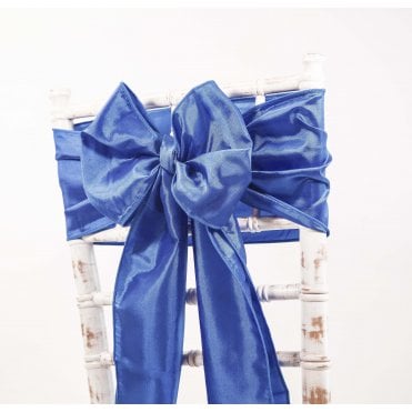 Taffeta Sash Royal