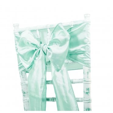 Taffeta Sash Tiffany Blue - Pack of 100