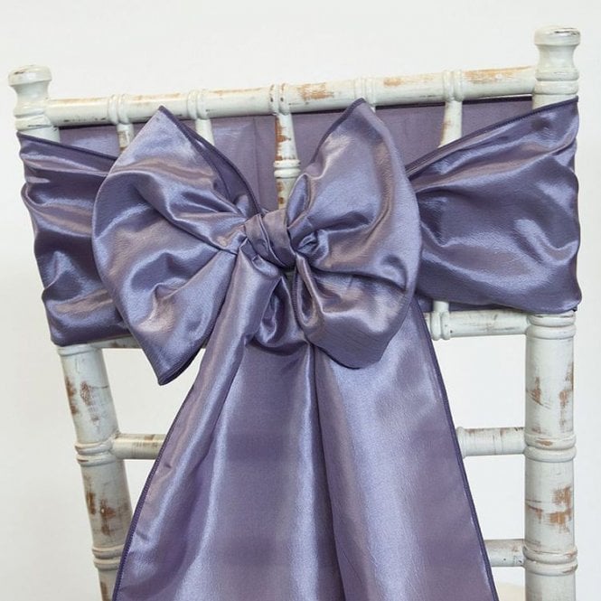 Taffeta Sash Victorian Lilac