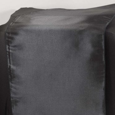 Taffeta Table Runner Black