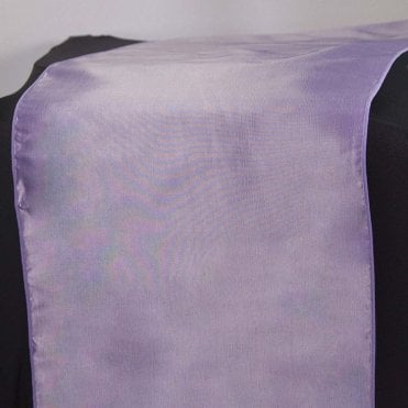 Taffeta Table Runner Lilac