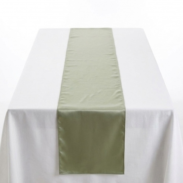 Taffeta Table Runner Sage