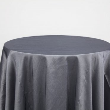 Taffeta Tablecloth Platinum 90 x 108 inch CLR