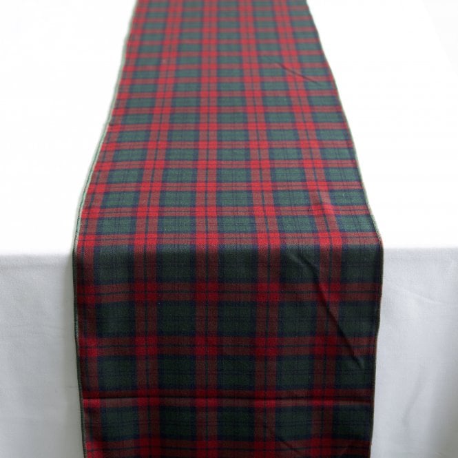 Tartan Table Runner Red/Green