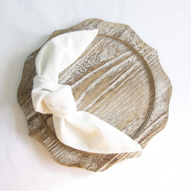 Urbane Linen Napkin Ivory