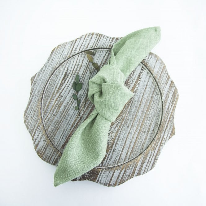 Urbane Linen Napkins Sage