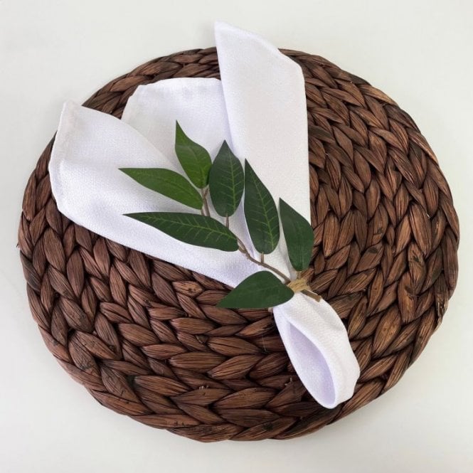 Urbane Linen Napkins White