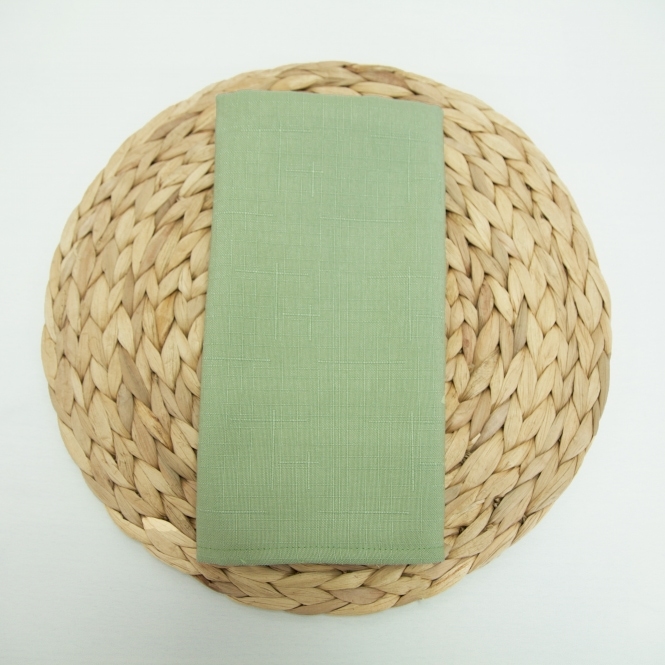 Urbane Textured Linen Napkin Basil