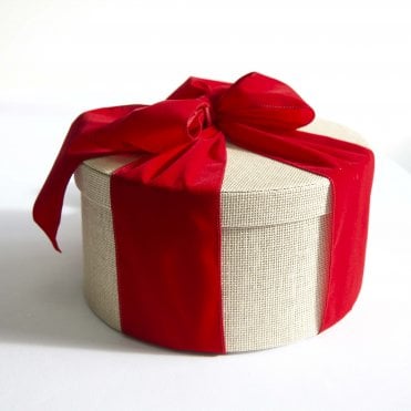 Velvet Ribbon With Wired Edge Red 100mm x 10m