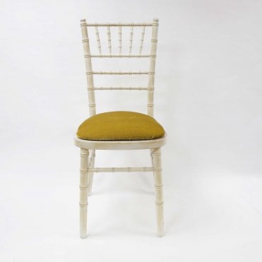 Velvet Seat Pad Cover Gold