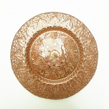 Vintage Design Charger Plate Rose Gold