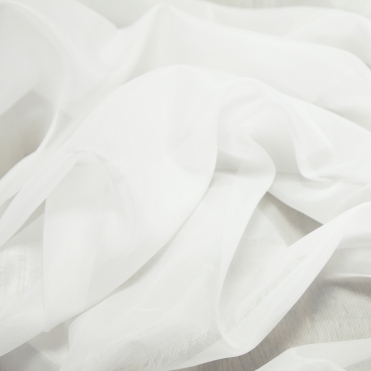 Voile 1.5m Fabric Per Meter Ivory
