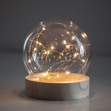 Warm White Led 20 Micro Copper 2M
