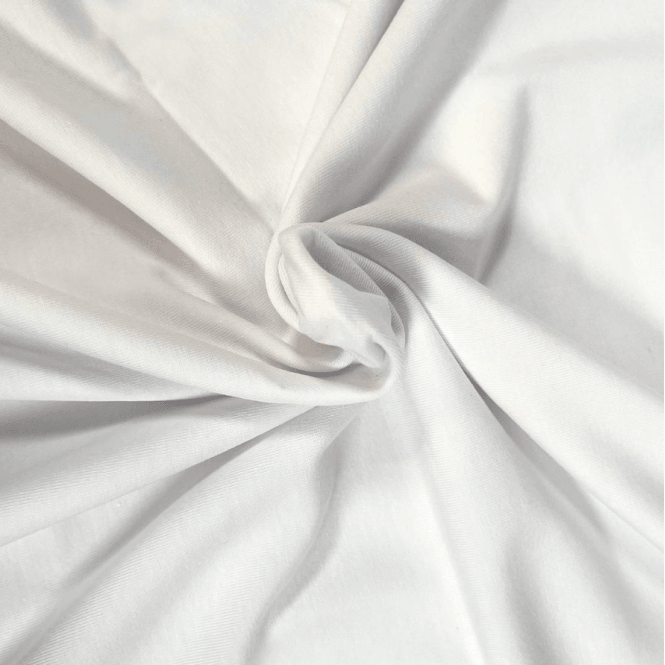 White Spandex Fabric 150cm Width Per Meter