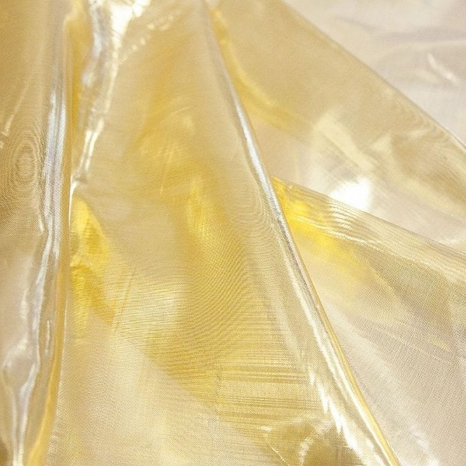 Xmas Gold Fabric 1.5m