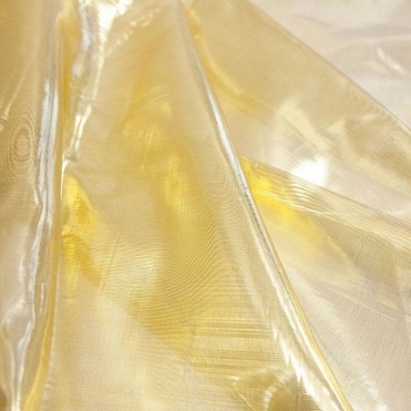 Xmas Gold Fabric 1.5m