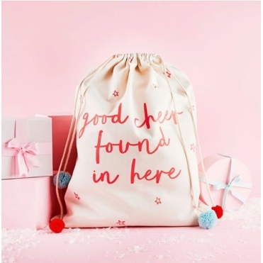 Xmas Good Cheer Gift Sack