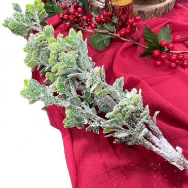 Xmas Snow Pivet Leaf Bunch